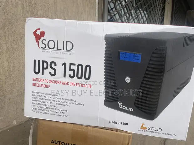 Solid 1500VA Interruptible Power Supply - 1