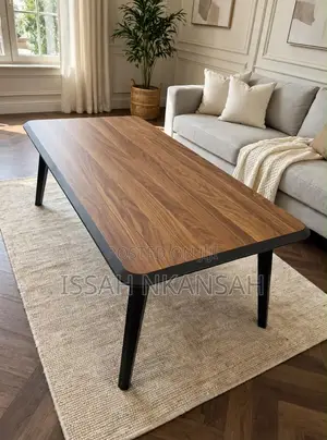 Walnut Top Coffee Table