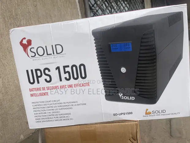 RuSolid 1500VA UPS 900W - 1