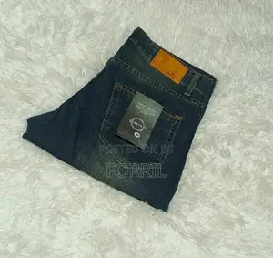 Men's Straight Leg Jeans Trousers (W30)