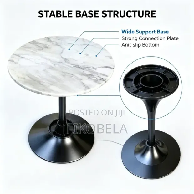 Mabel Round Dining Table for Restaurants & Cafes - 1