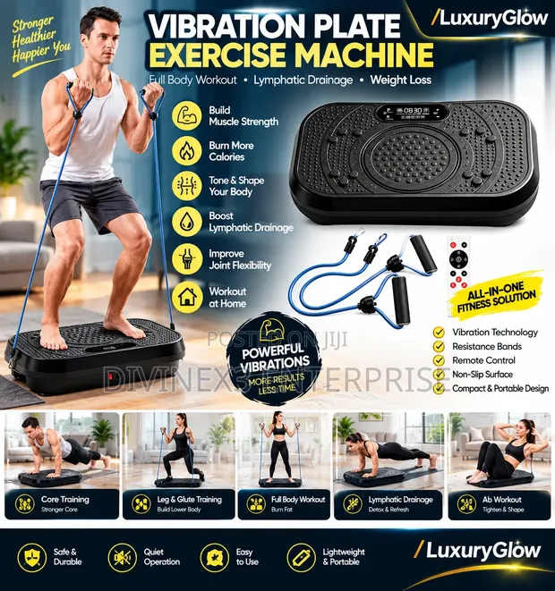 Brand New Vibration Plate Exercise Machine - 1