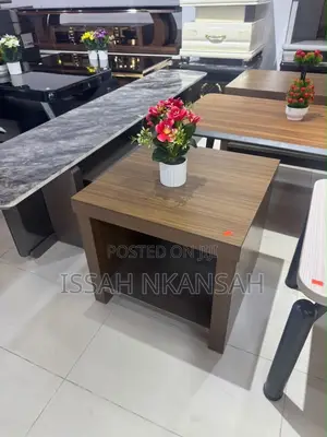 Wood Coffee Table with Shelf