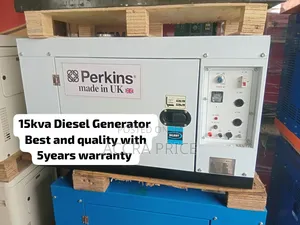 15kVA Perkins Silent Diesel Generator - Brand New