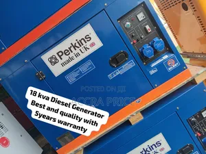 Perkins 18kVA Silent Diesel Generator - Brand New