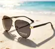 Men's Black Aviator Sunglasses - 3