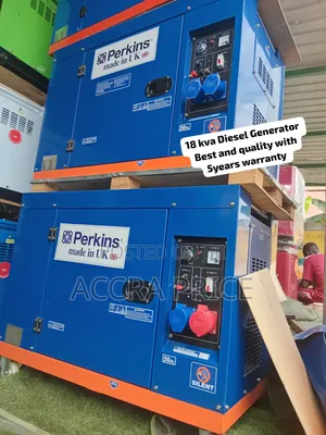 Brand New Perkins 18kVA Silent Diesel Generator