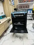Brand New Ferre Gas Cooker Oven 50/60 4 Burner Black - 2