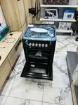 New Line Gas Cooker Oven 4 Burner 50/60 Black - 2
