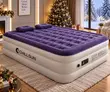 Royal Comfort Luxury Double Air Mattress with Inbuilt Pump - 1