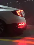 Honda Civic 10th Gen Rear Bumper LED Light Reflector - 3