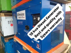 18kVA Perkins Silent Diesel Generator - Commercial Grade