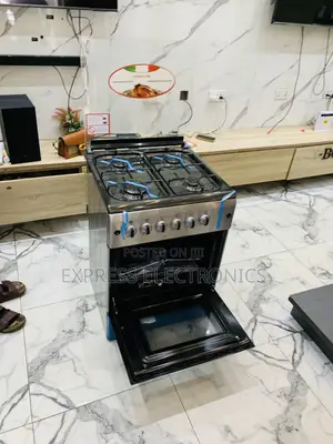 New 4-Burner Gas Cooker Oven 60/60