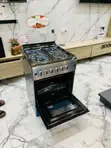 Brand New 4-Burner Gas Cooker Oven 60/60 Silver - 2