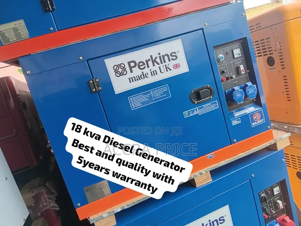 Perkins 18kVA Silent Diesel Generator - 1