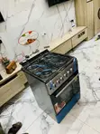 New Line Gas Cooker Oven Rotisserie 4 Burner 60/60 - 2