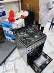 Classic Ferre 50x60cm 4 Gas Cooker with Oven & Grill (Gray) - 2
