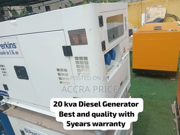 Perkins 20kVA Silent Diesel Generator - Brand New - 1