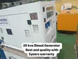 Perkins 20kVA Silent Diesel Generator - Brand New - 1
