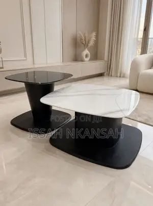 White and Black Marble Set