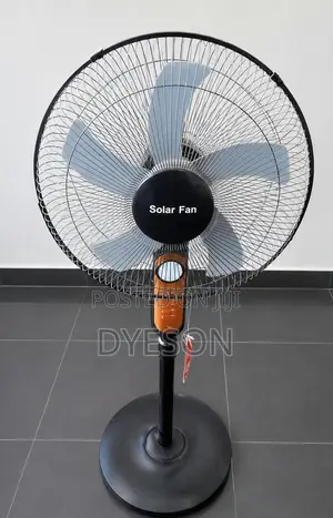 238f Rechargeable Solar Fan with Remote