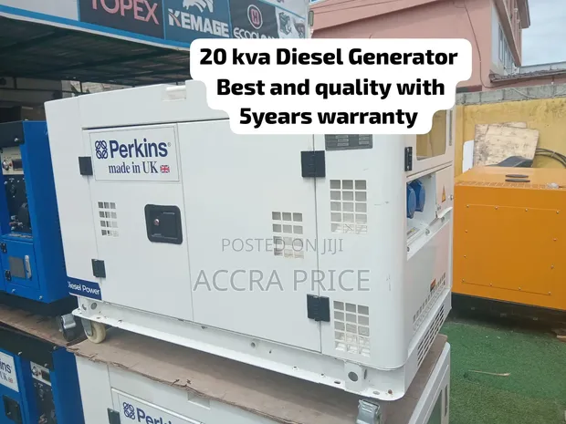 20kVA Perkins Silent Diesel Generator - 1