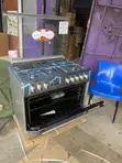 4-Burner Ferre Gas Electric Cooker 60/90 Oven Rotisserie Grill - 2