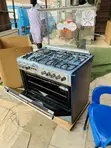 Brand New 90cm Gas Electric 4-Burner Stove Oven with Rotisserie Grill - 2
