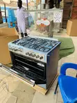 Brand New Gas Electric 4-Burner Stove Oven with Rotisserie Grill - 1