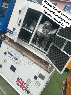 20kva Perkins Diesel Generator - Brand New