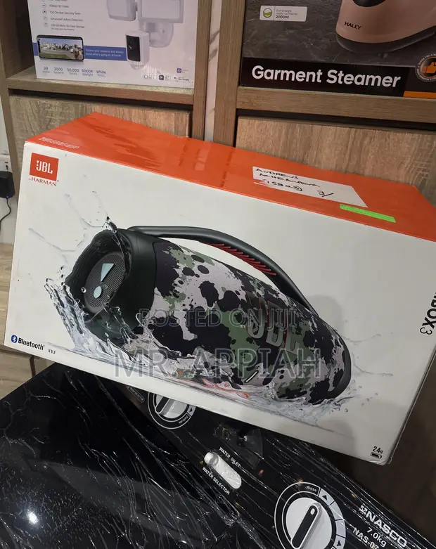 JBL Boombox 3 Portable Waterproof Bluetooth Speaker - 1