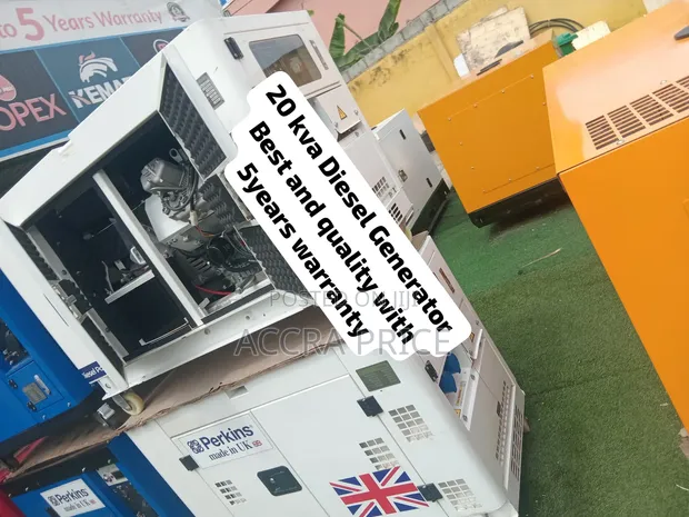 Perkins 20kVA Silent Diesel Generator - 1