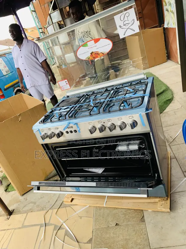 Brand New 4-Burner Gas Electric Cooker Oven (60/90cm) - 1