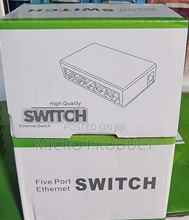 5 Port Gigabit Desktop Network Switch - 1