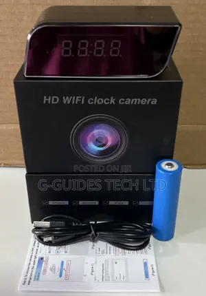 Digital Wi-Fi Clock Camera - HD Spy Camera