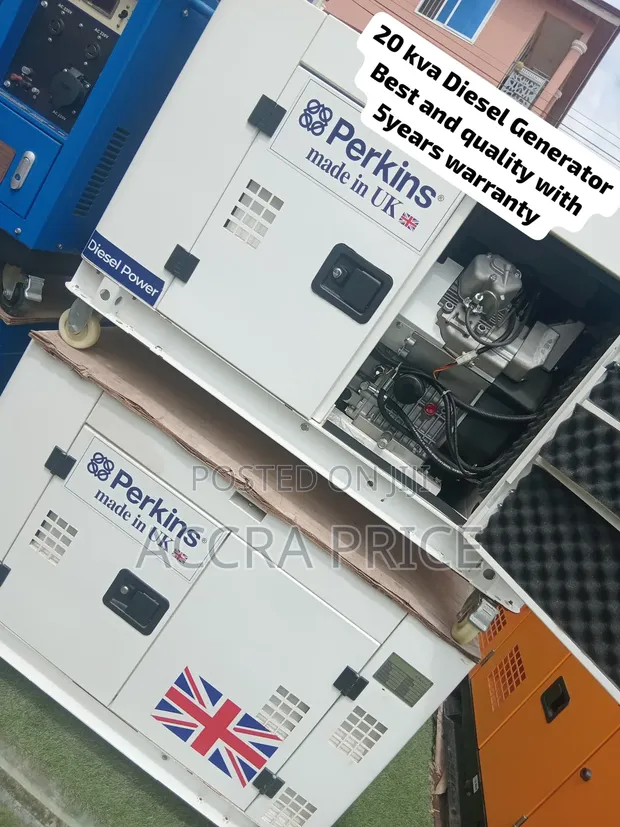 Perkins 20kVA Silent Diesel Generator - 1