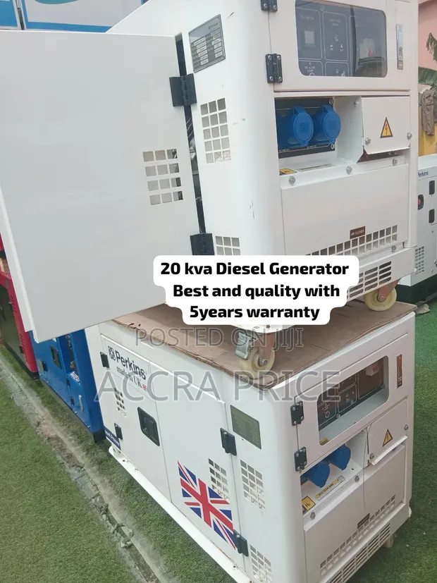 20kVA Perkins Silent Diesel Generator - 1