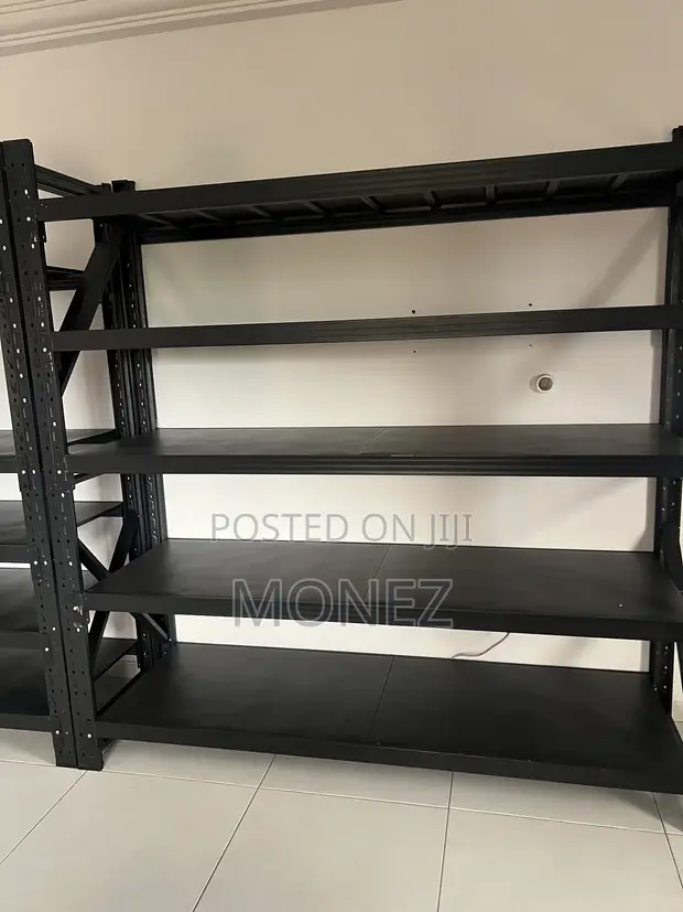 Brand New Double-Sided Store Shelves - 1