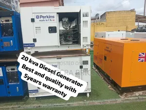 Perkins 20kVA Silent Diesel Generator - Brand New