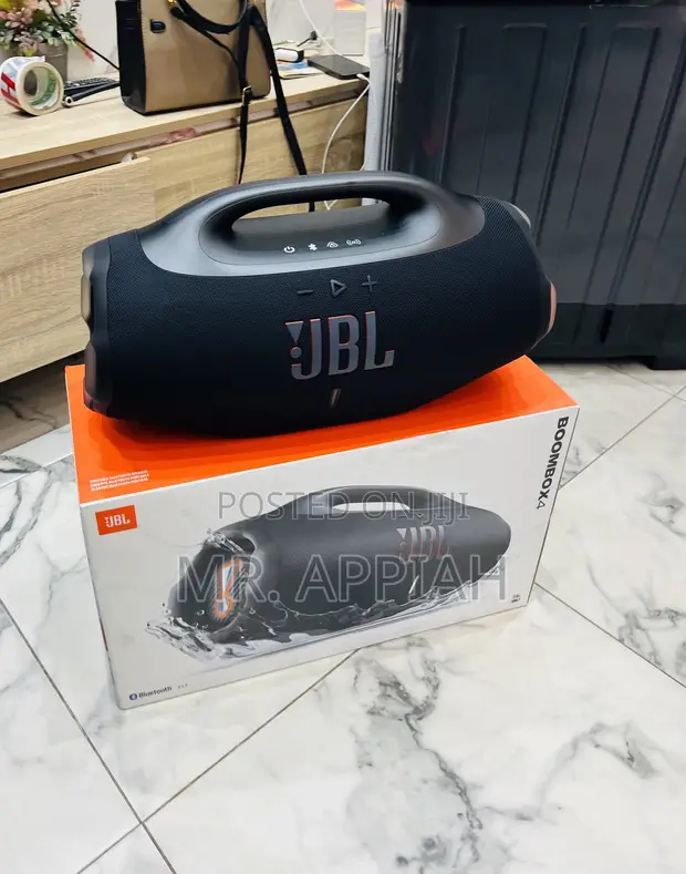 JBL Boombox 4 Portable Waterproof Bluetooth Speaker - 1