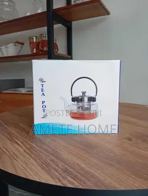 Clear Glass Teapot with Infuser