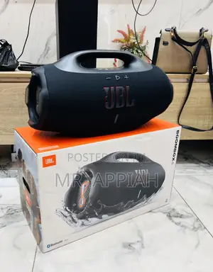 JBL Boombox 4 Waterproof Bluetooth Speaker (Black)