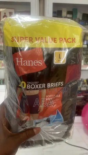 Hanes Boxers - 10 Pieces, Large, USA