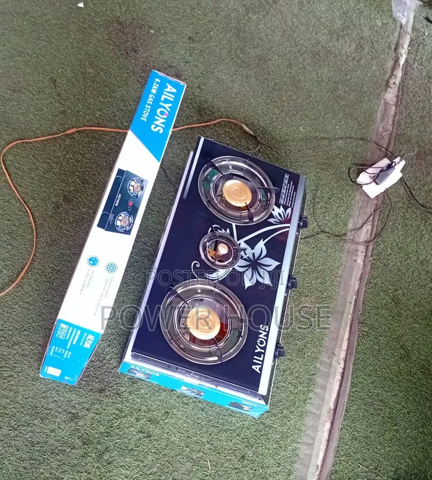 Ailyons 3-in-1 Gas Stove - Glass Top - 1