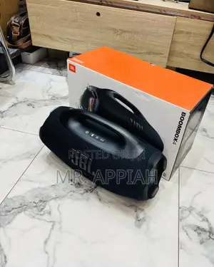JBL Boombox 3 Portable Waterproof Bluetooth Speaker (Black)