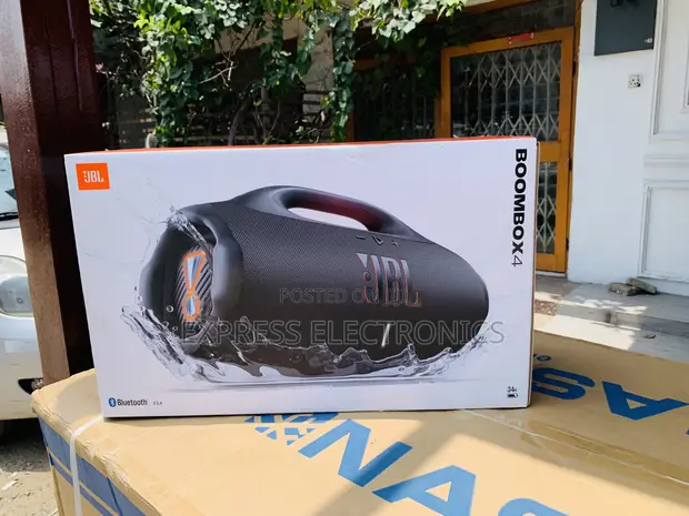JBL Boombox 4 Portable Waterproof Bluetooth Speaker - 1