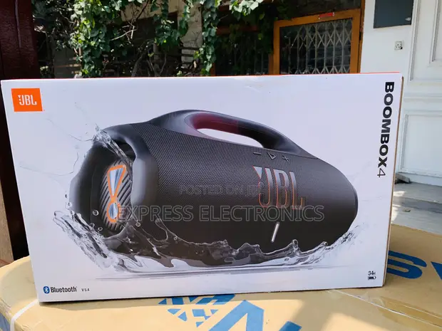 JBL Boombox 4 Portable Waterproof Bluetooth Speaker - 1