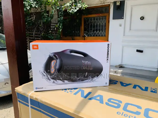 JBL Boombox 4 Portable Waterproof Bluetooth Speaker - 1