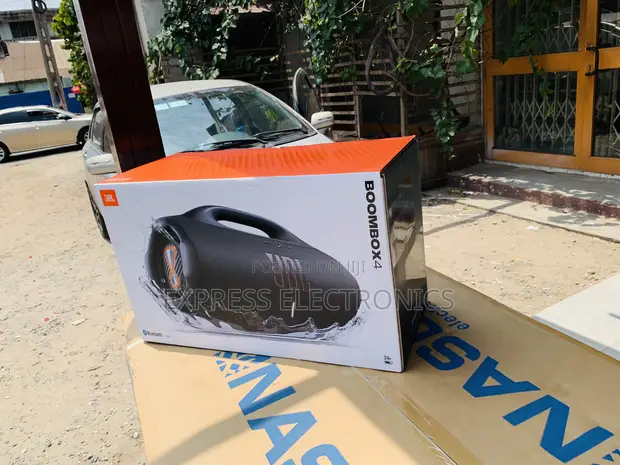 JBL Boombox 4 Portable Waterproof Bluetooth Speaker - 1