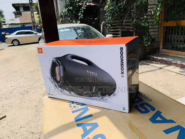 JBL Boombox 4 Portable Waterproof Bluetooth Speaker - 1